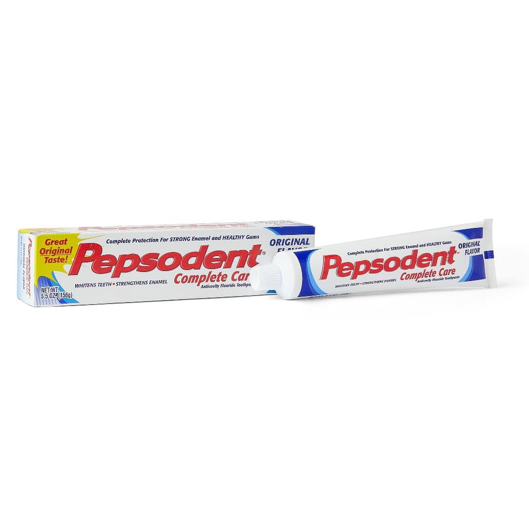 Pepsodent Toothpaste, Original Flavor, 5.5 oz - 1 Tube - Image 1
