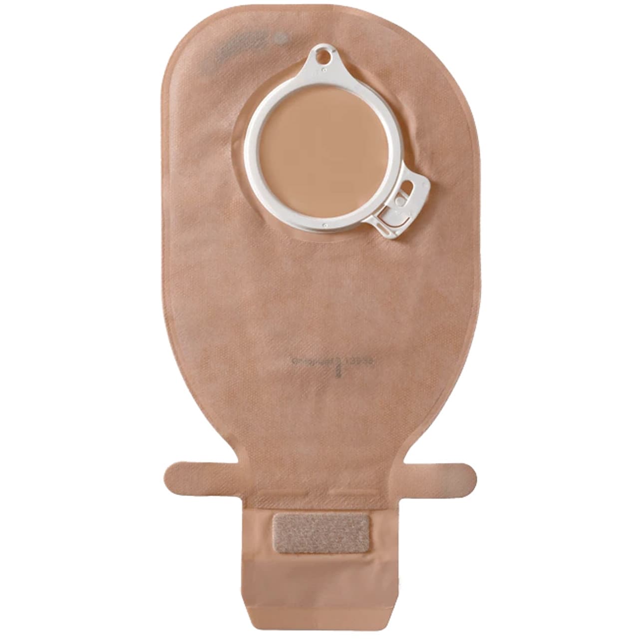 Assura Original MAXI 2-Piece Drainable Pouch with Comfort Panel, Transparent - Box of 10 - Image 1