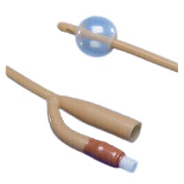 Dover Silicone Elastomer 2-Way Foley Catheter, 5cc, 30 Fr - Carton of 10 - Image 1