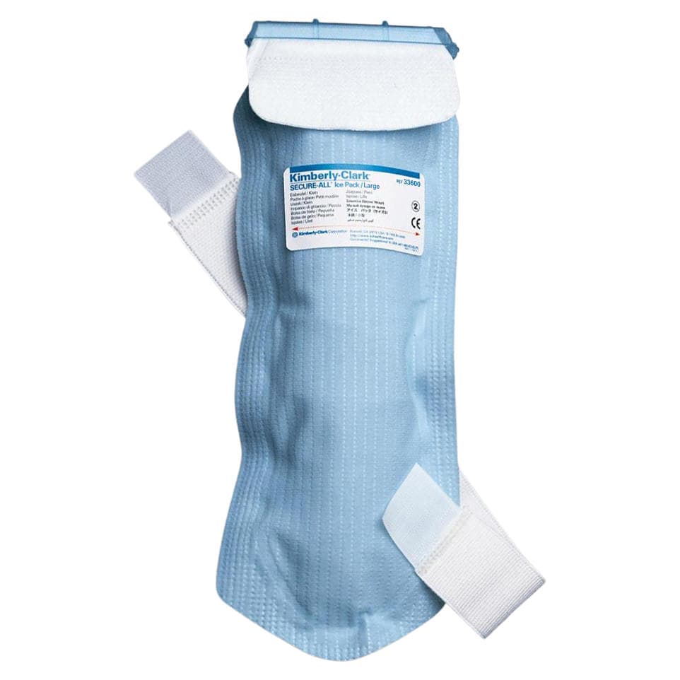 Secure-All Stay-Dry Material Ice Bag for General Purpose, Large, 6 x 14 Inch - Each - Image 1