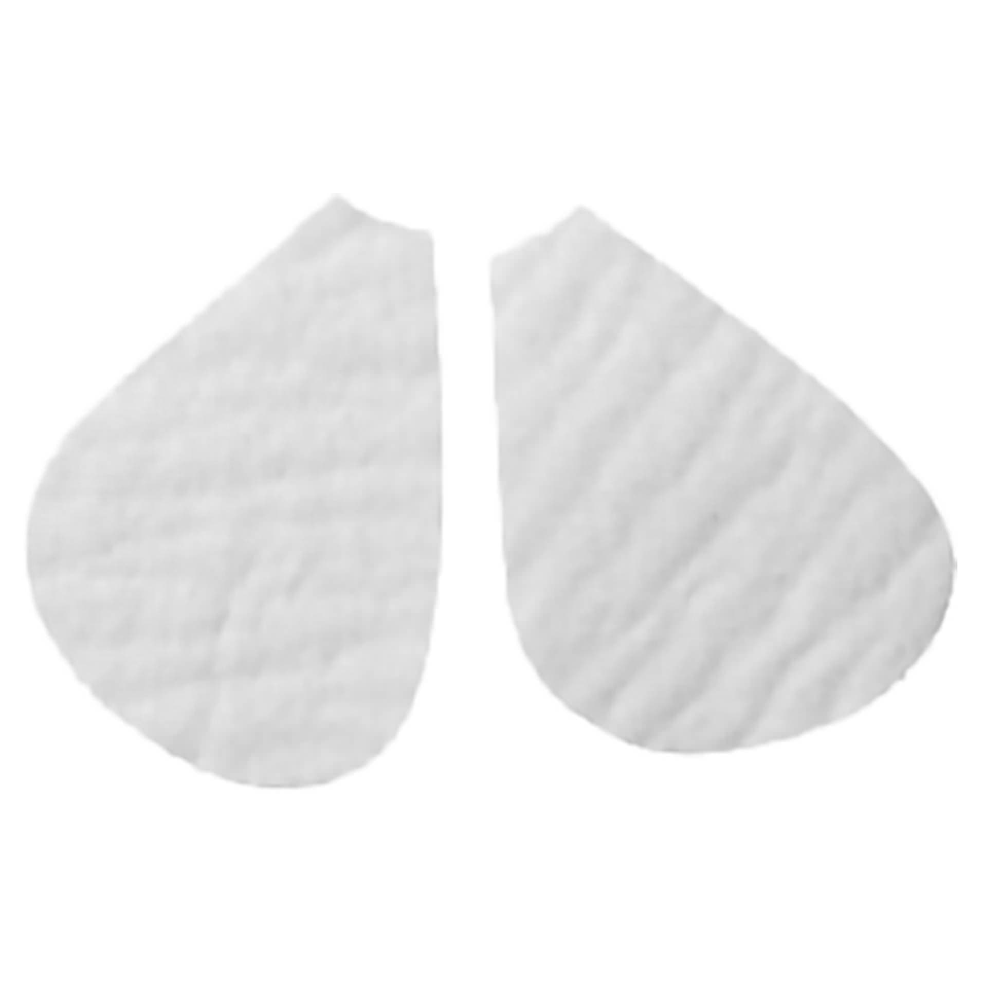 McKesson Metatarsal Pad White Adhesive Size 106-A Teardrop, 1/8 Inch Thick - Case of 1000 - Image 1