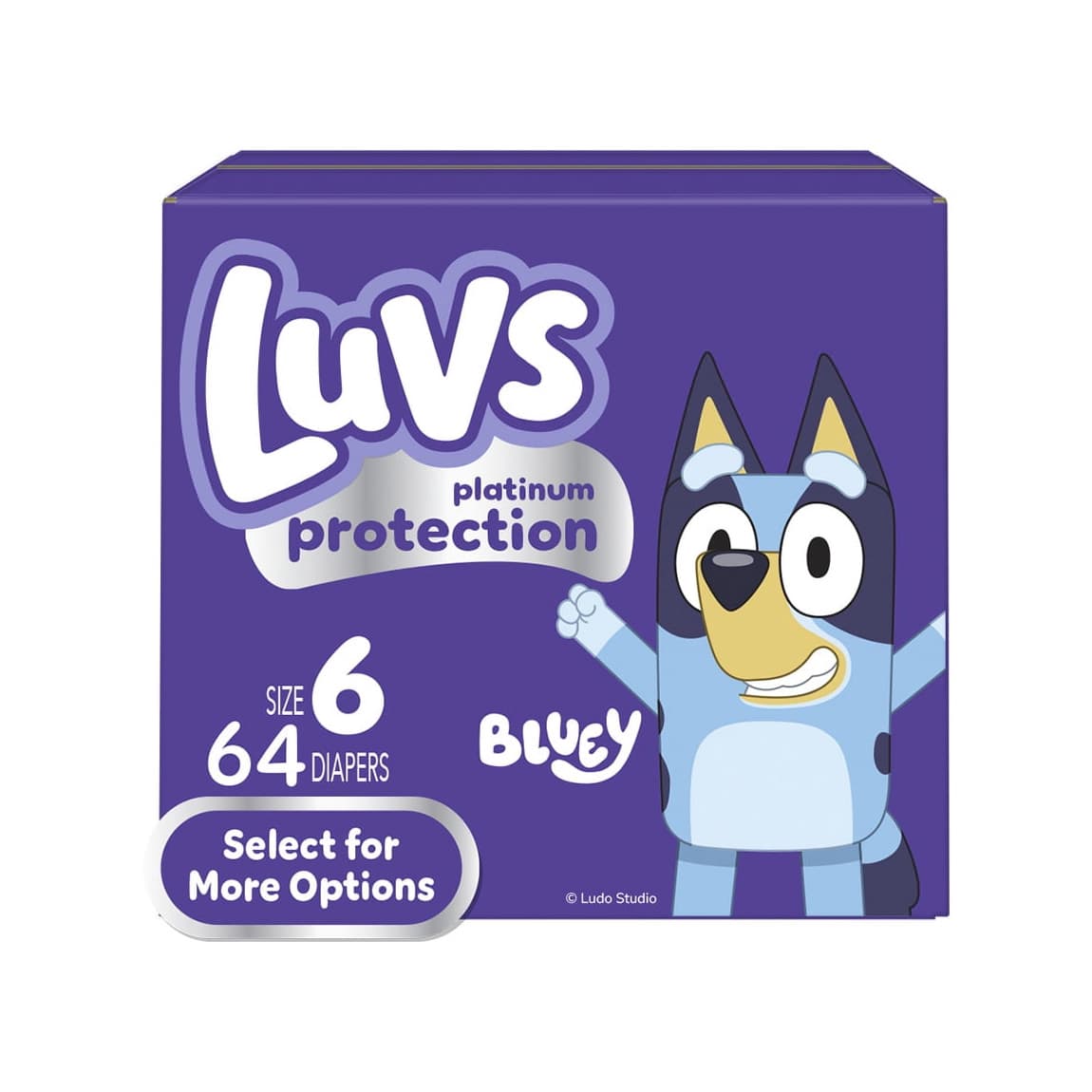 Luvs Platinum Protection Baby Diapers, Size 6, 54 Count - Package of 46