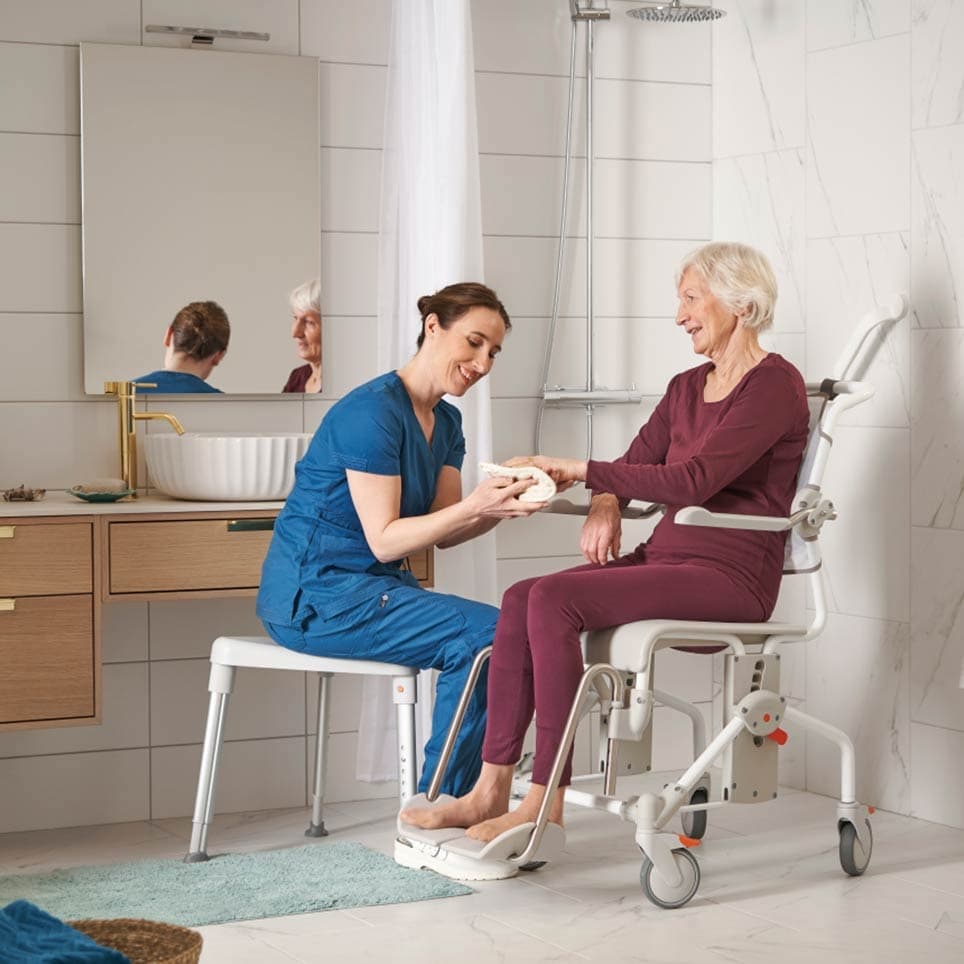 Etac Swift Mobil-2 Shower Commode Chair - Image 6