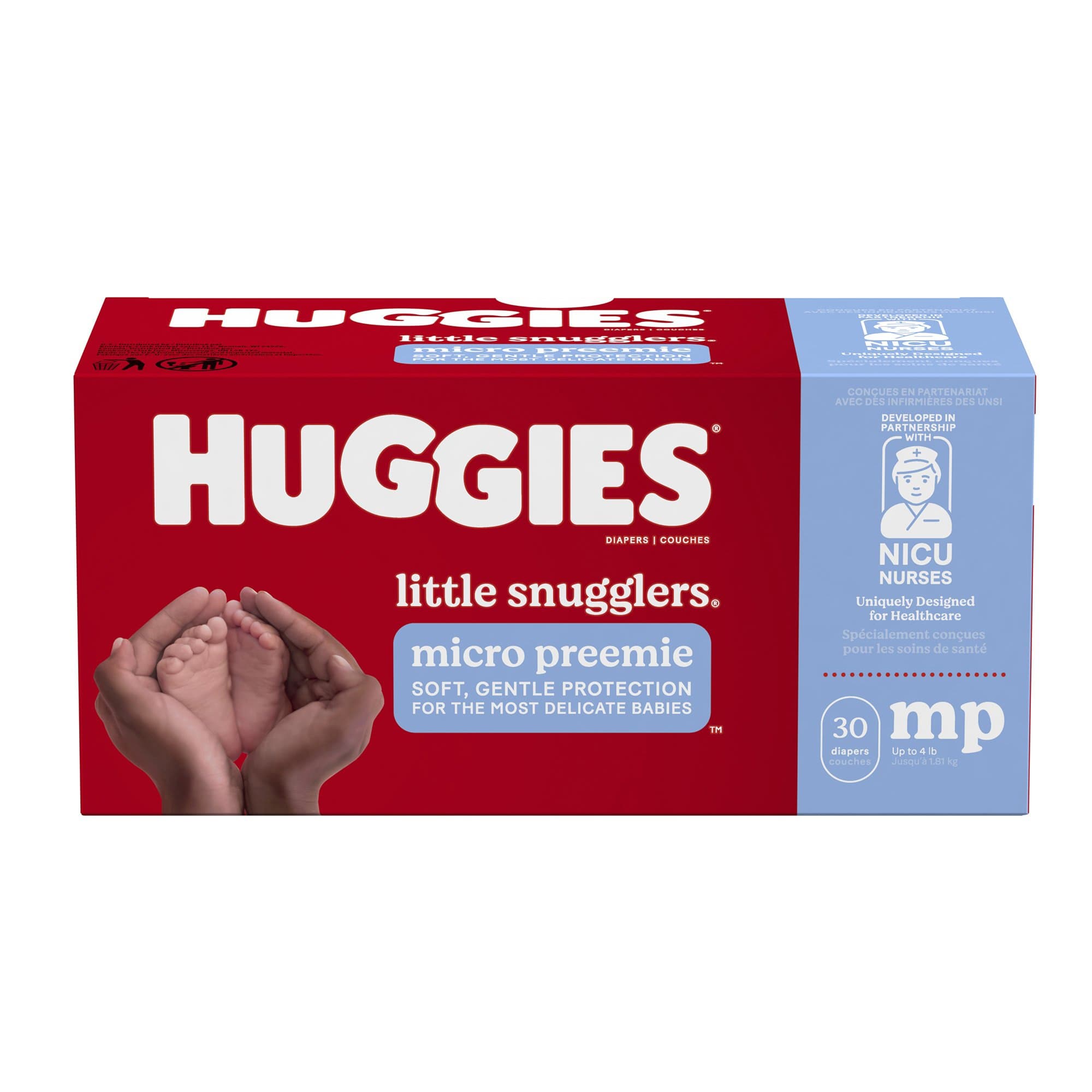 Huggies Little Snugglers Baby Diapers - Package of 30 - Image 1
