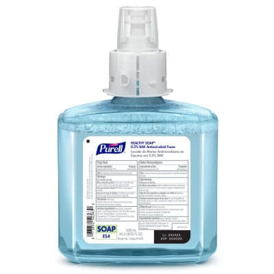 Purell Healthy Soap Antimicrobial Foam 0.5% BAK, 1200 mL - Case of 2 - Image 2