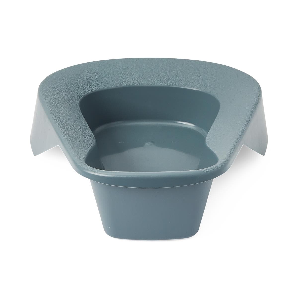 Medline Saddle Shaped Pontoon Stackable Bedpan - Image 2