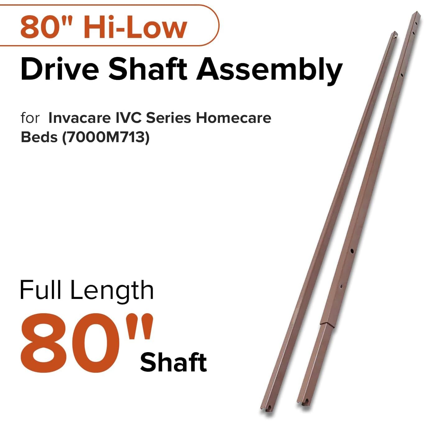 Invacare Replacement Drive Shaft Assembly - Image 2