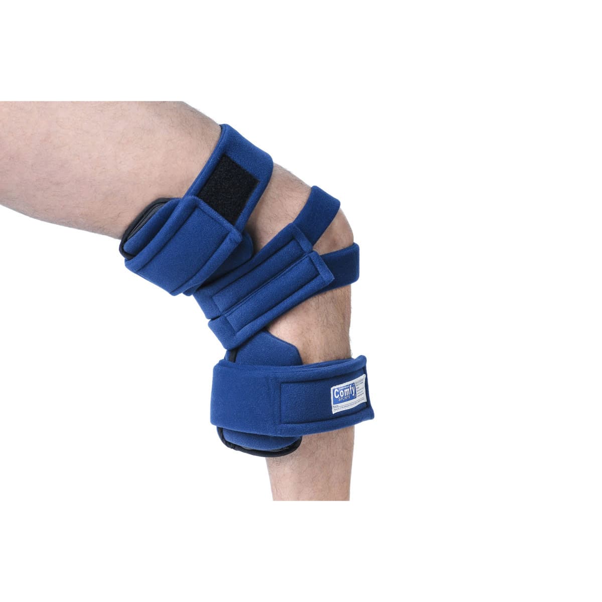 Comfy Knee Orthosis, Medium, Turquoise with Single Terry Cover - Image 1