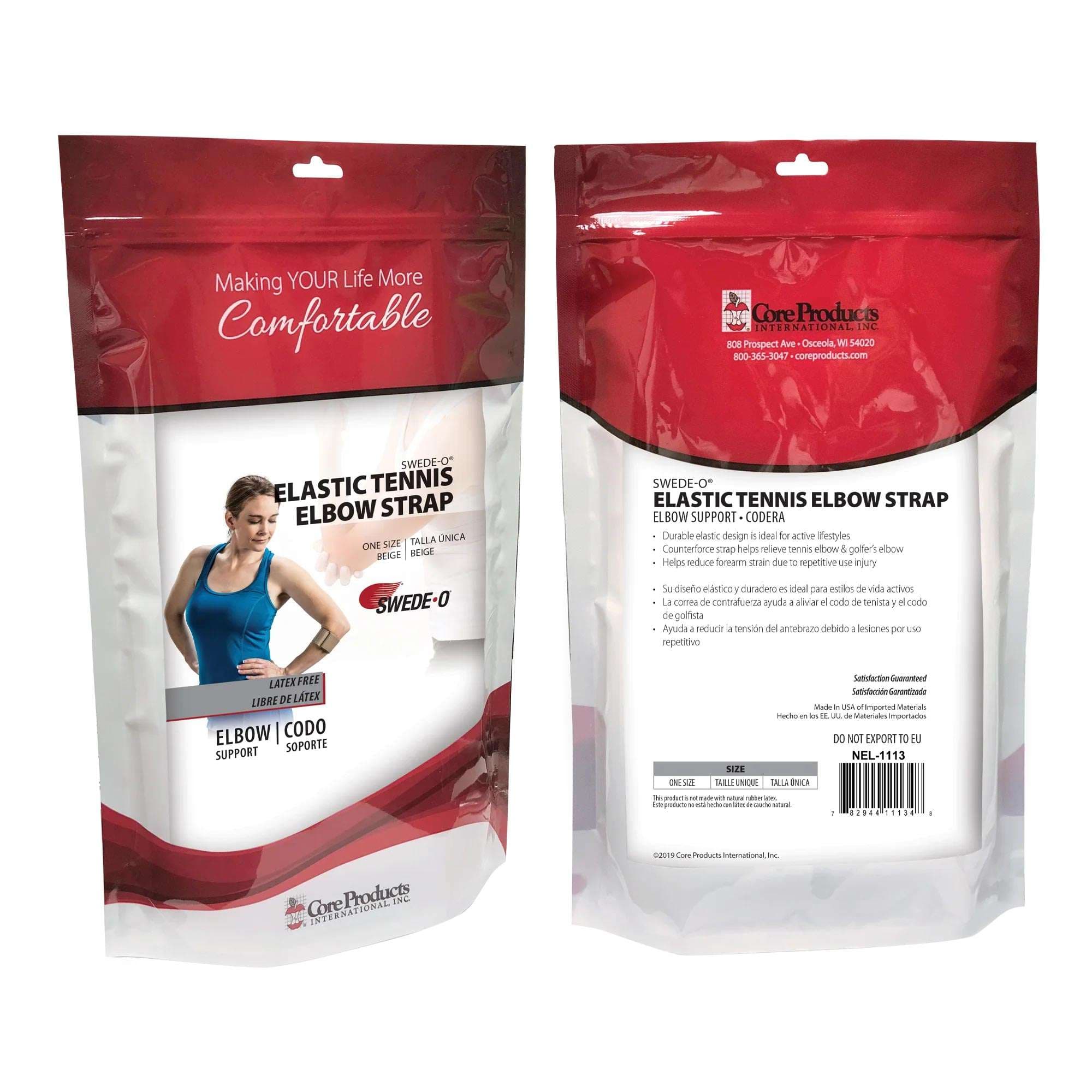 Swede-O Elastic Tennis Elbow Strap - Image 4