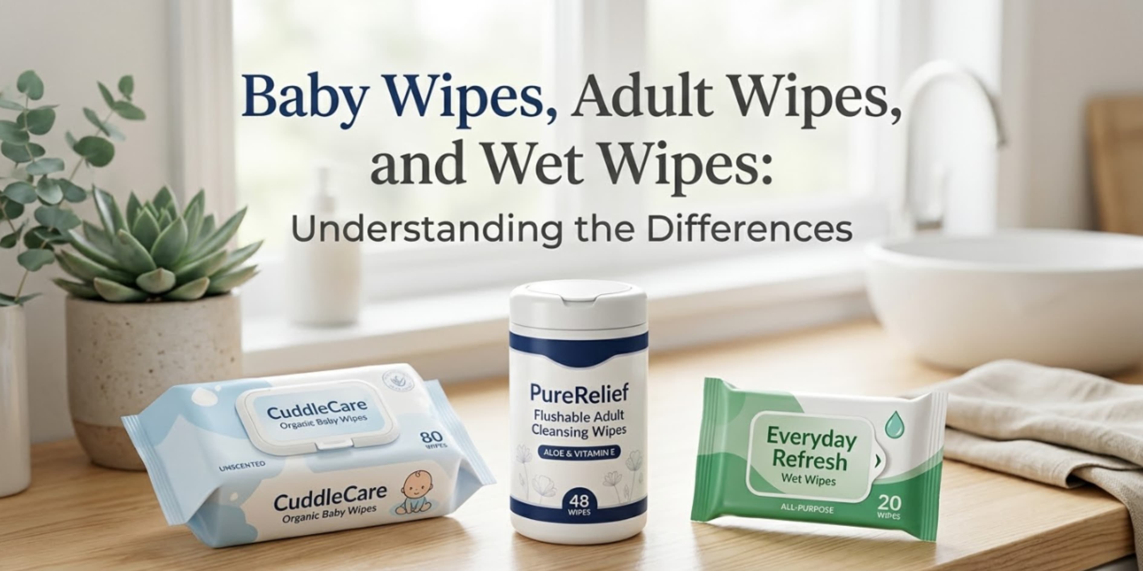 Baby Wipes, Adult Wipes, and Wet Wipes: Understanding the Differences