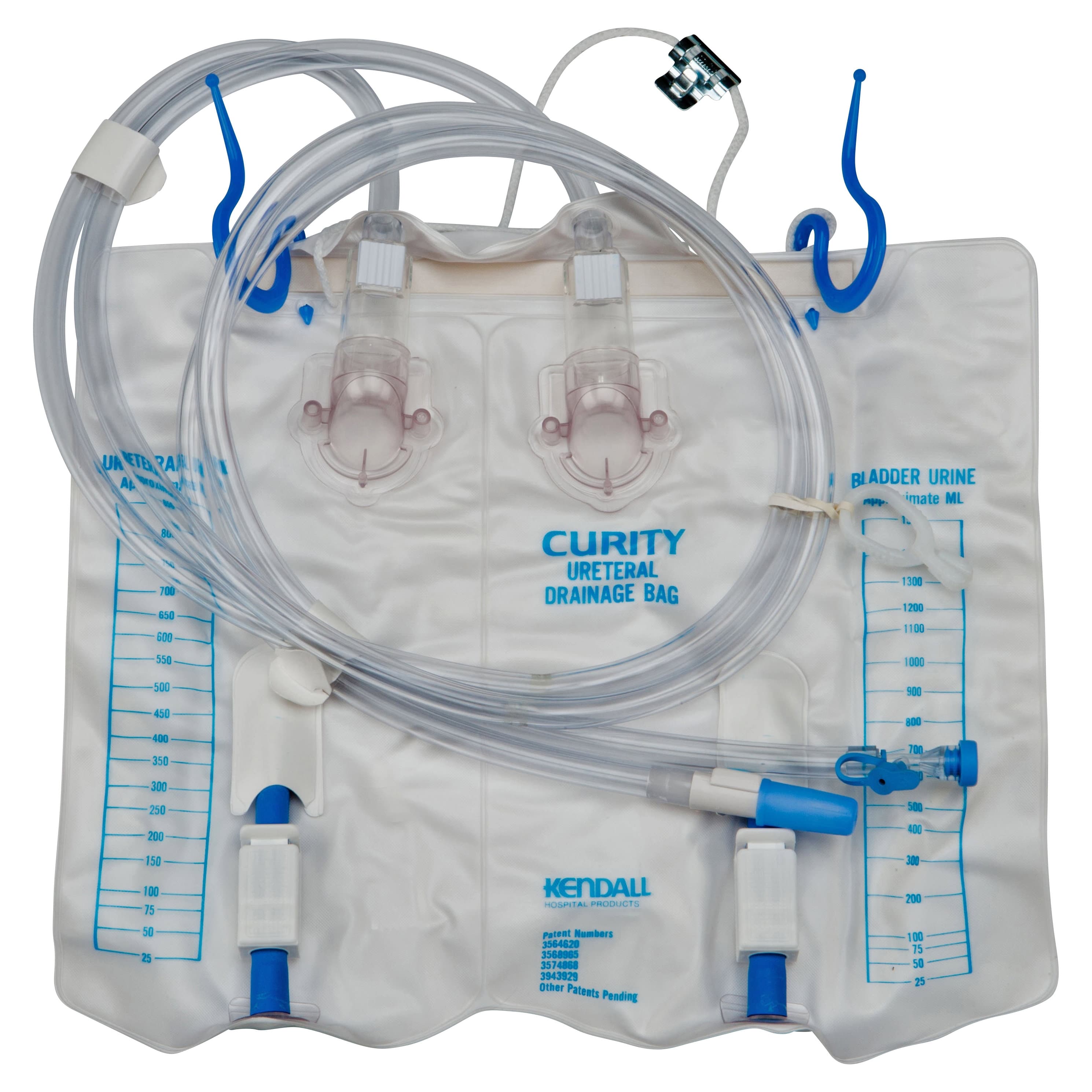 Dover Urinary Drainage Bag, Needle Sampling, 4000 mL - Case of 15 - Image 1