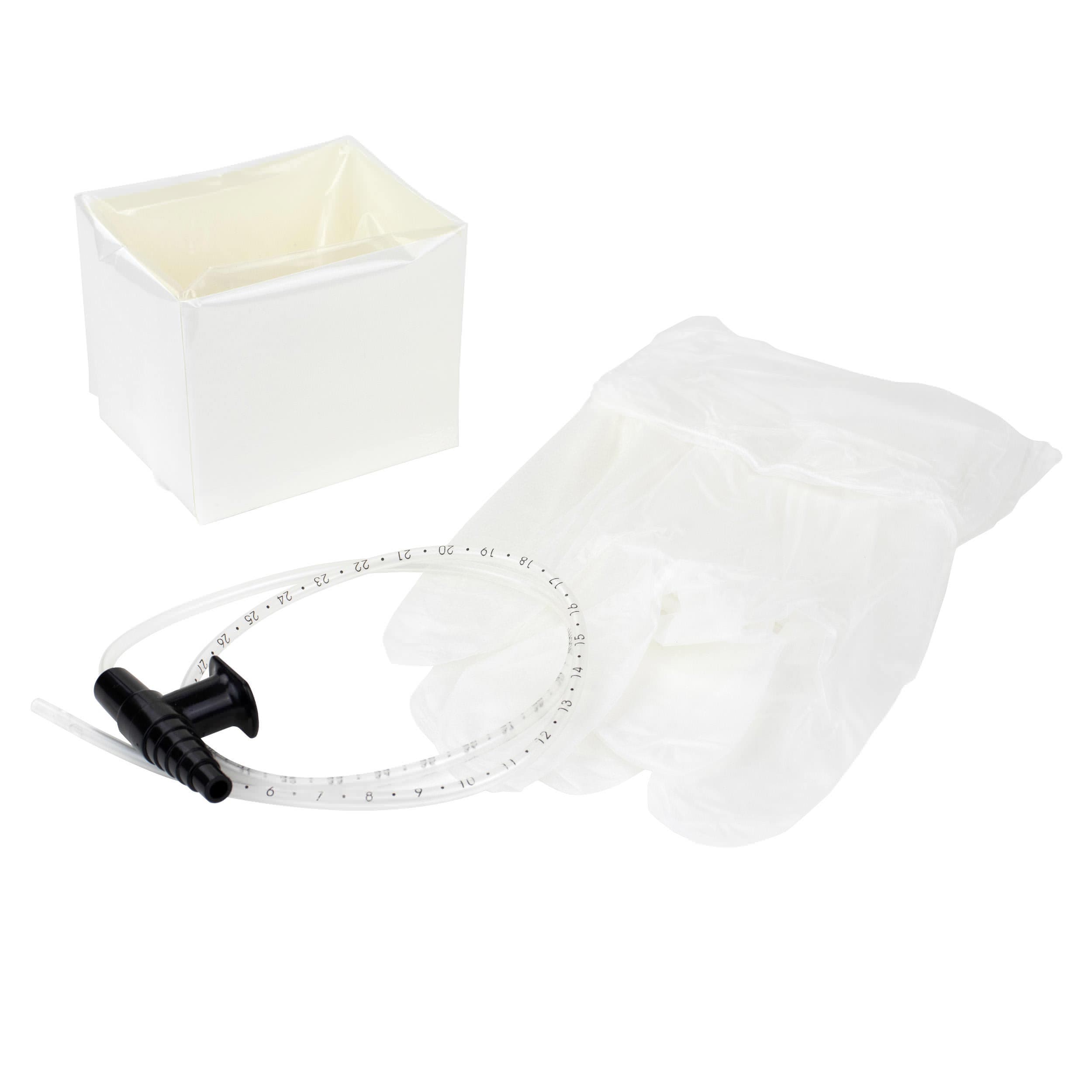 Dynarex Resp-02 Suction Catheter Kit, 10 Fr - Case of 50 - Image 1