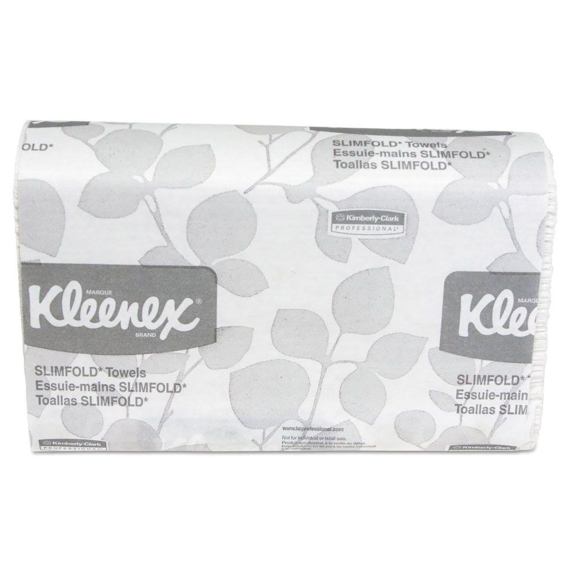 Kleenex Slimfold Multi-Fold Paper Towel 7.5 X 11.5 Inch - Case of 24 - Image 2