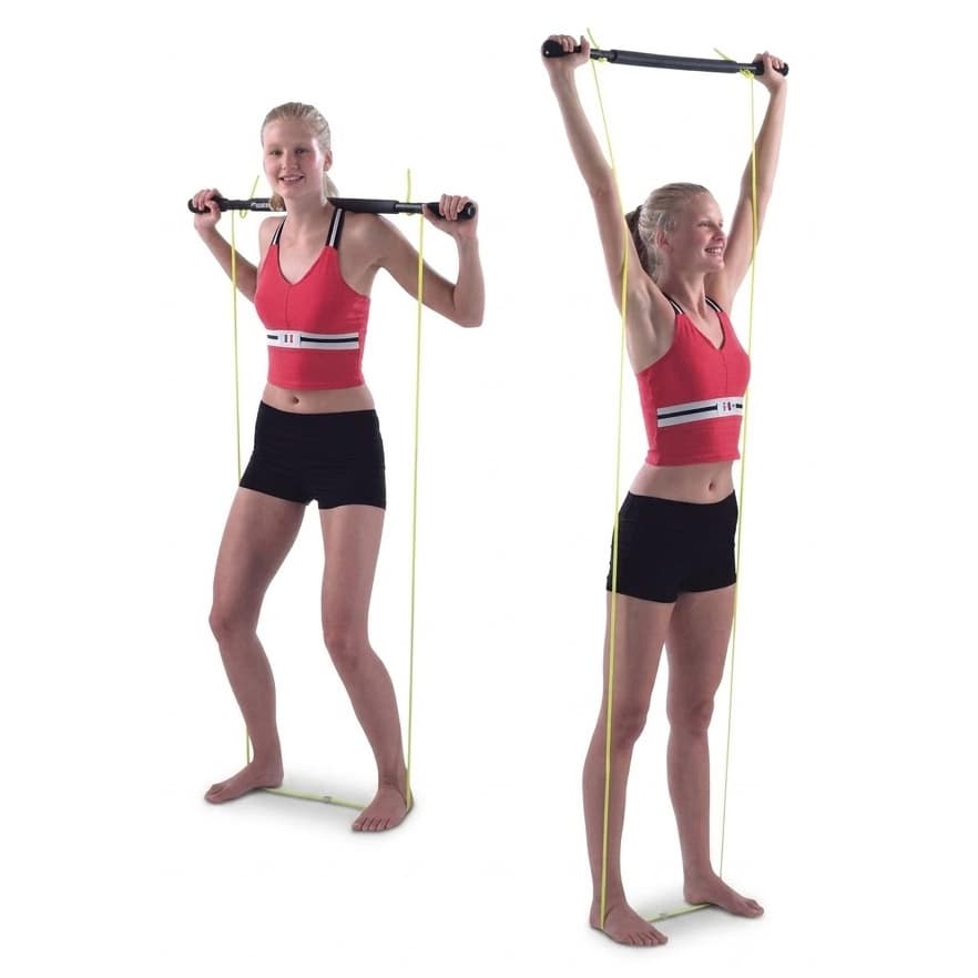 CanDo Padded Exercise Bar With Tubing, unweighted - Image 1