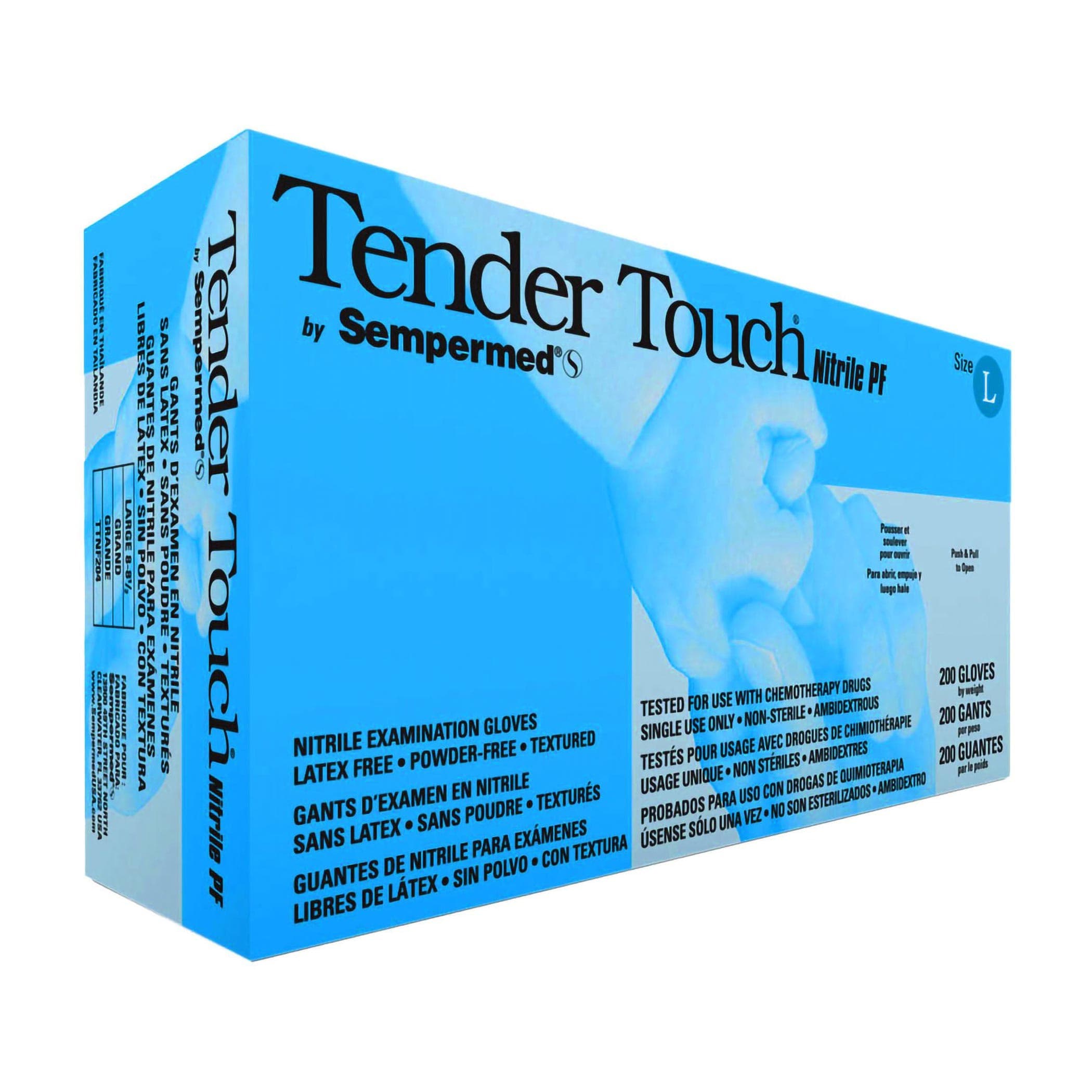 Sempermed Tender Touch Nitrile PF Exam Gloves - Image 3