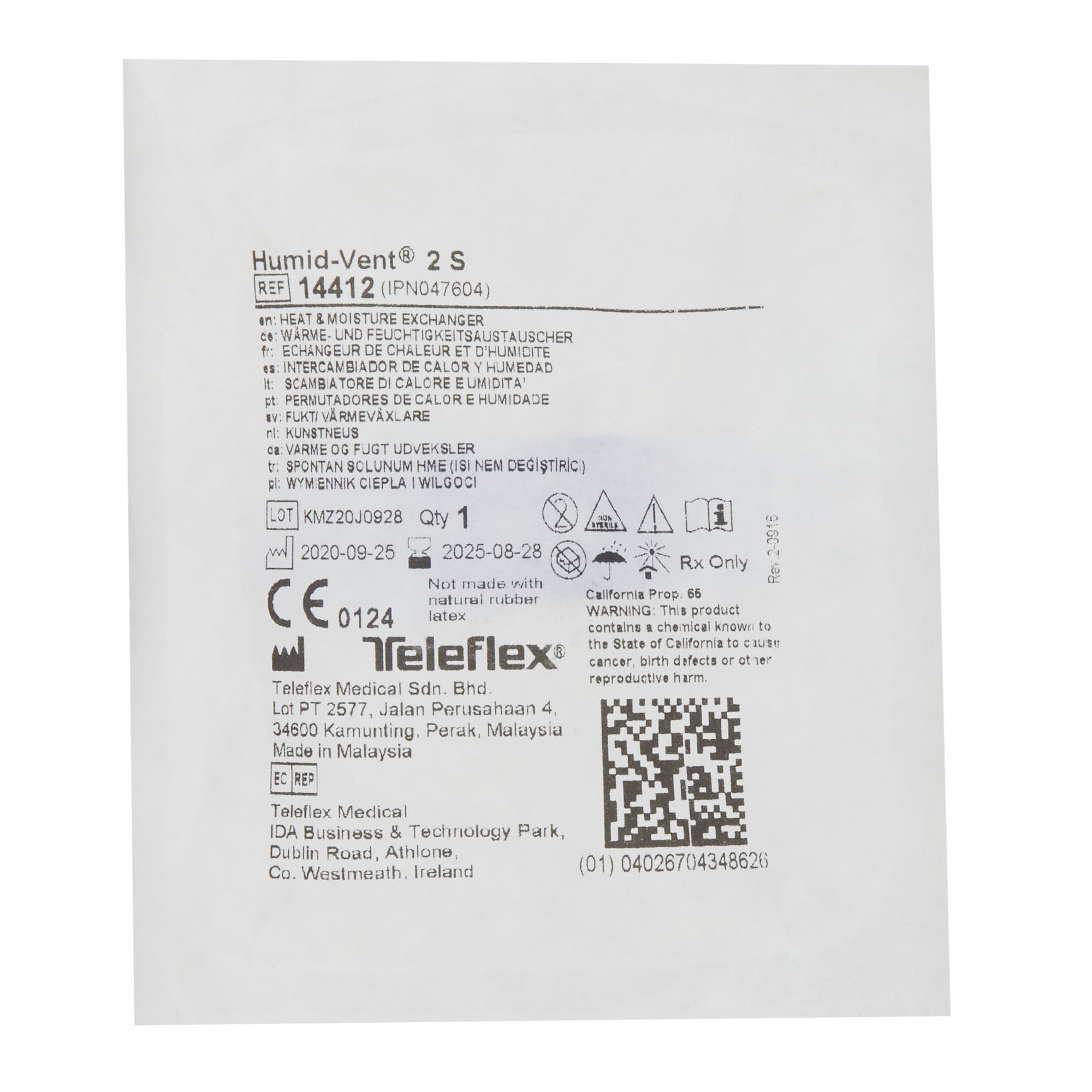 Teleflex Humid-Vent HME - Image 2