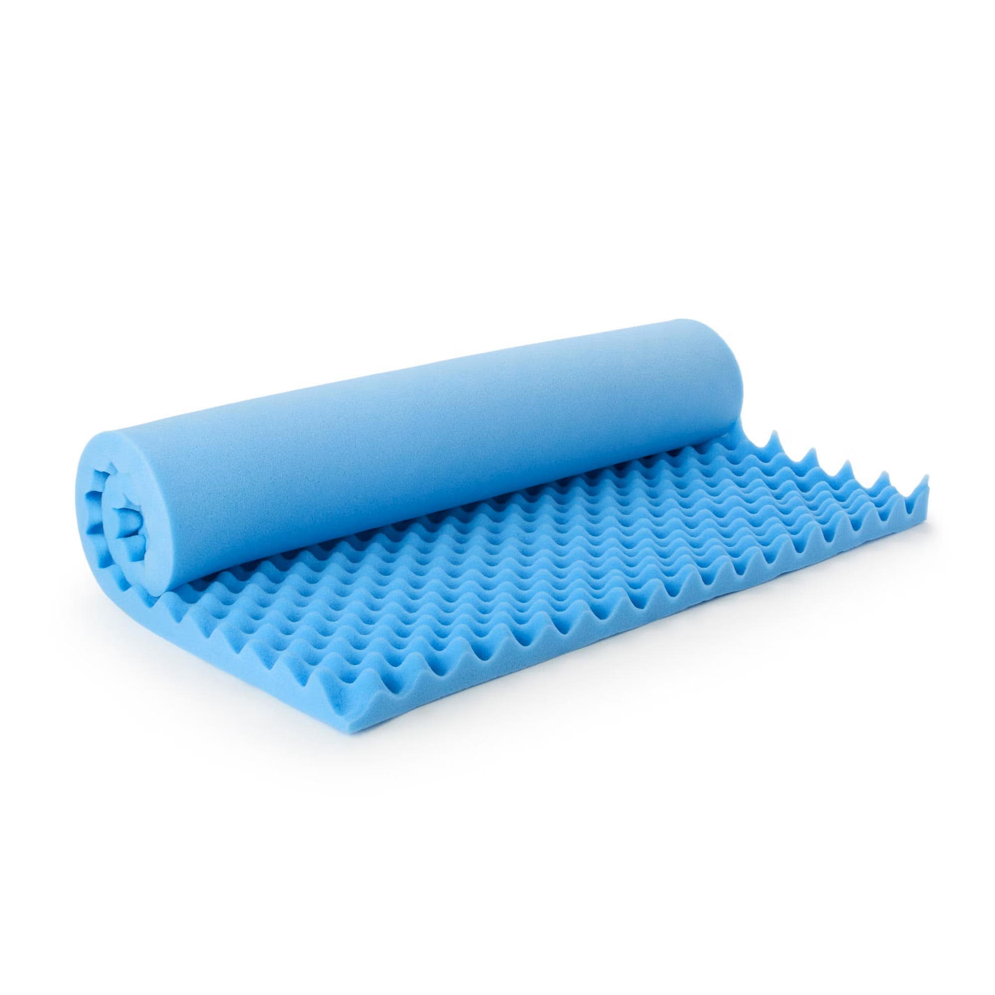McKesson Convoluted Foam Without Sleeve Mattress Overlay, 33 x 72 x 2 Inch - Image 2