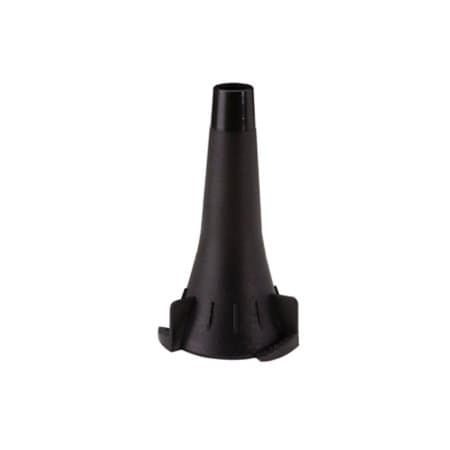 Welch Allyn Ear Speculum Tip Set, Black, 2.75 mm - Case of 850 - Image 1