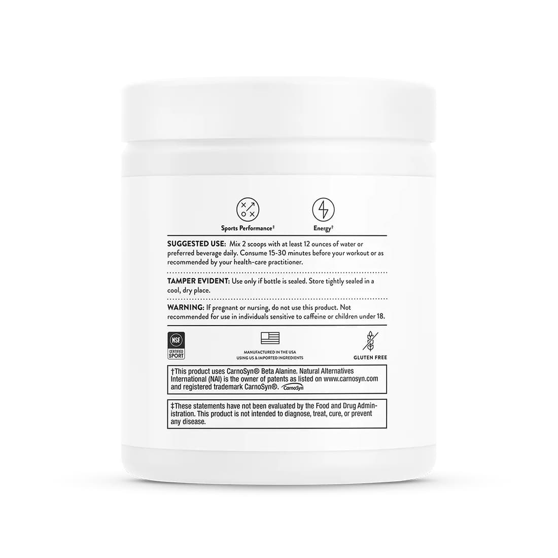 Thorne Advanced Pre-Workout, Lemon Berry - Each - Image 2