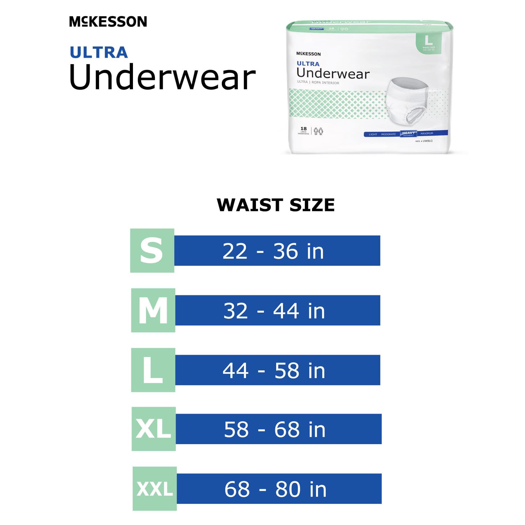 McKesson Ultra Incontinence Underwear - Image 3
