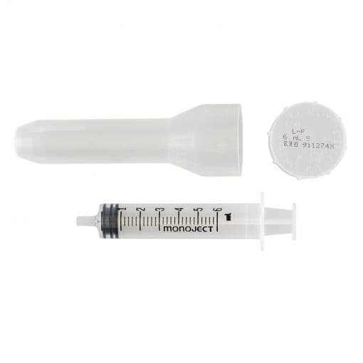 Monoject Rigid Pack Syringes, 6 ML, Luer Slip Tip - Box of 50 - Image 1