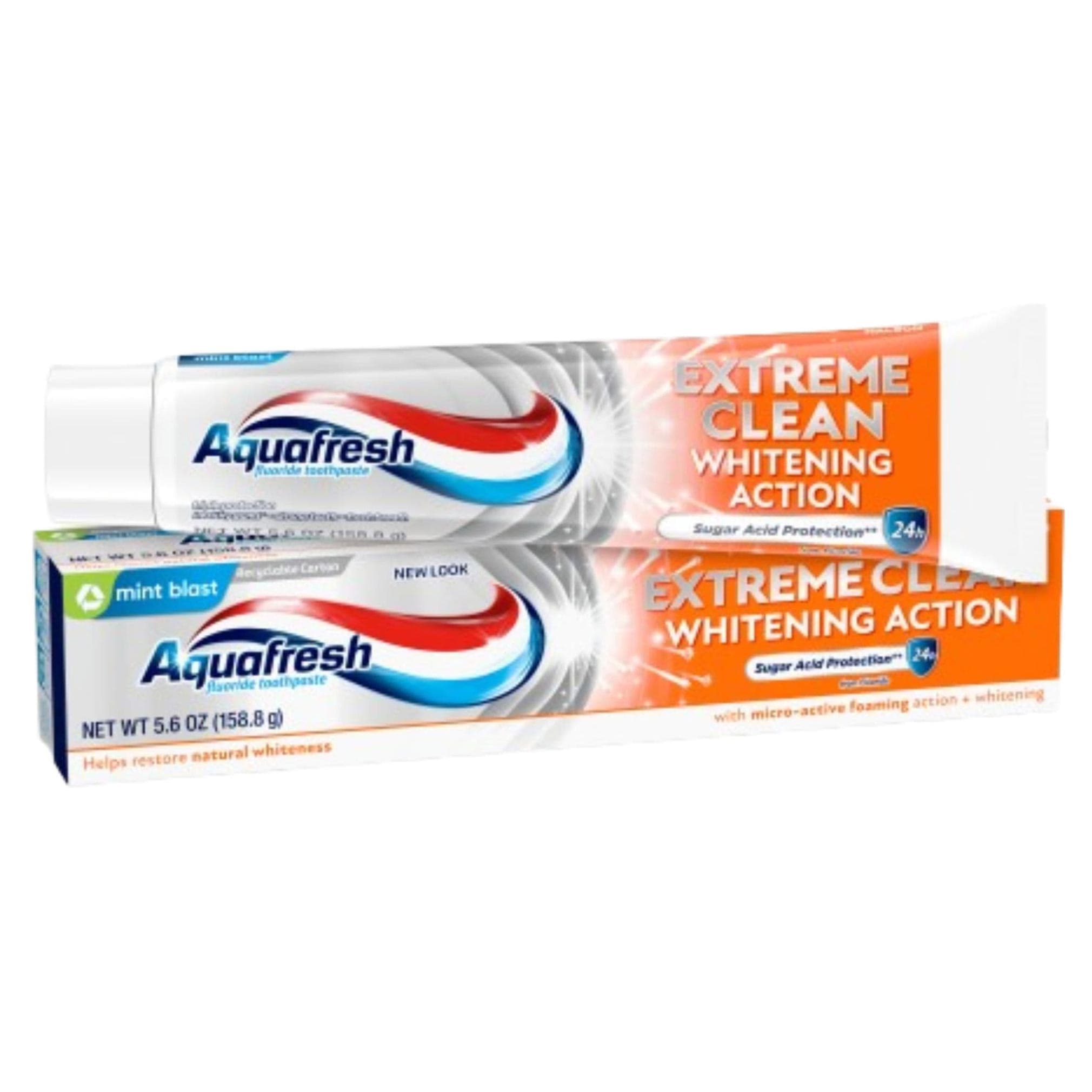 Aquafresh Extreme Clean Mint Blast Toothpaste, 5.67 oz - Each - Image 2