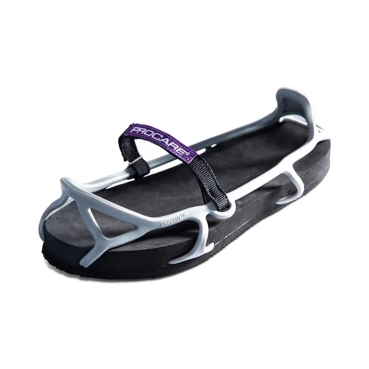 Procare ShoeLift Shoe Balancer for use with Walking Boots, Black-Gray, Small - Image 1