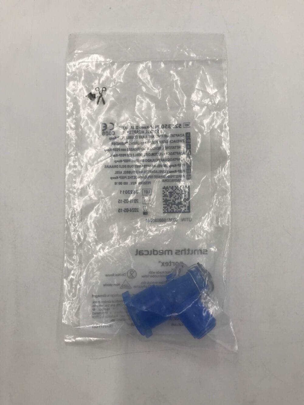 Portex Peep-Keep Dual-Axis Swivel Adapter, 15mm - Image 2