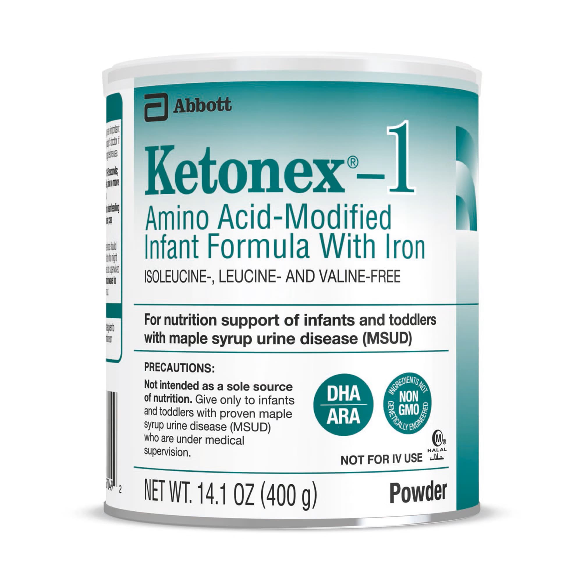 Ketonex -1 Unflavored Amino Acid-Modified Infant Formula, 14.1 oz Can - Each - Image 1