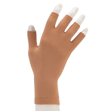 Juzo Classic Seamless Glove 20-30mmHg, Beige, Medium - Image 1
