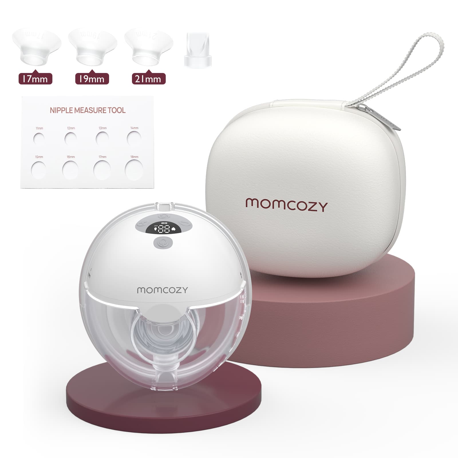 Momcozy M5 Single Wearable Breast Pump - Each - Image 1