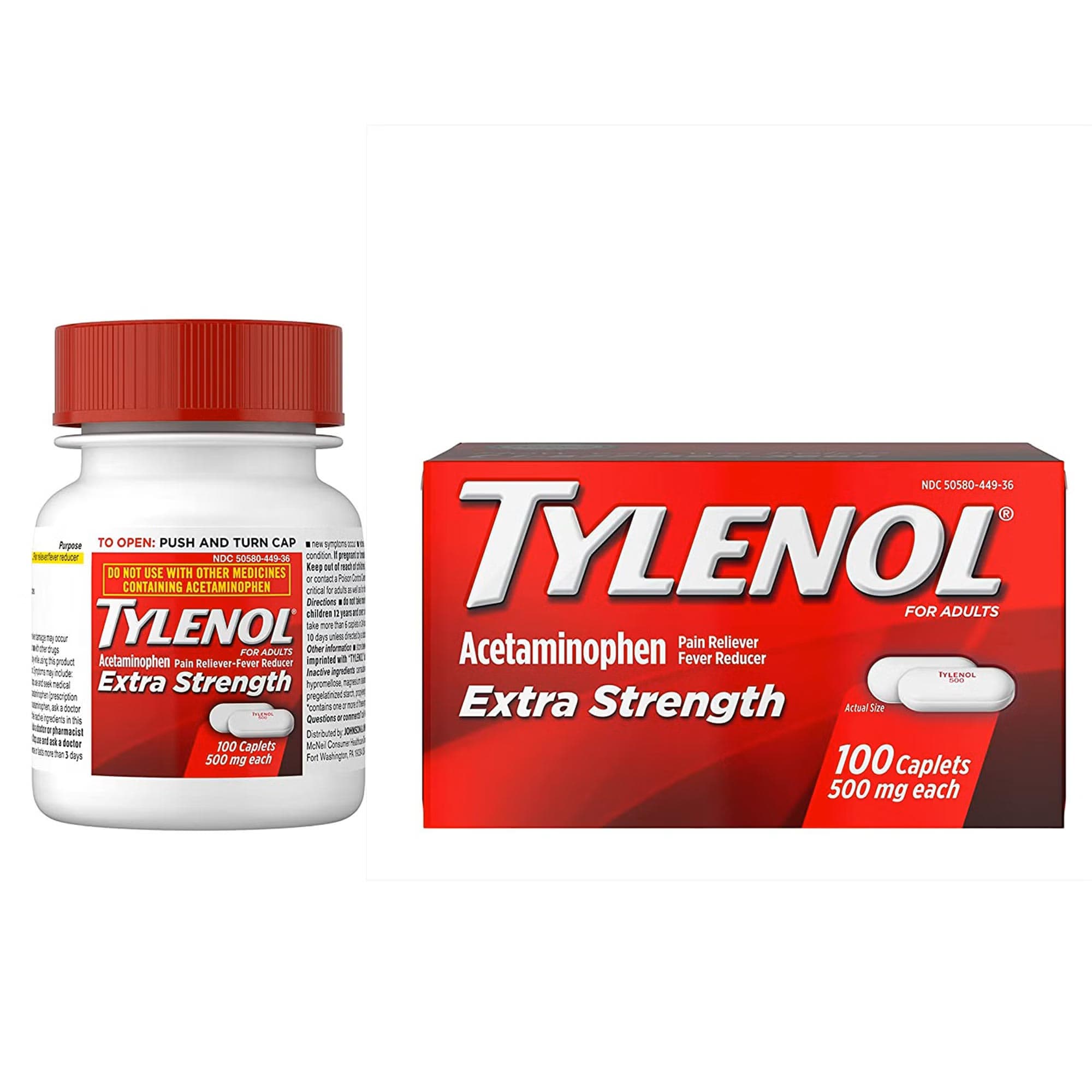 Tylenol Pain Relief Caplet - Image 1