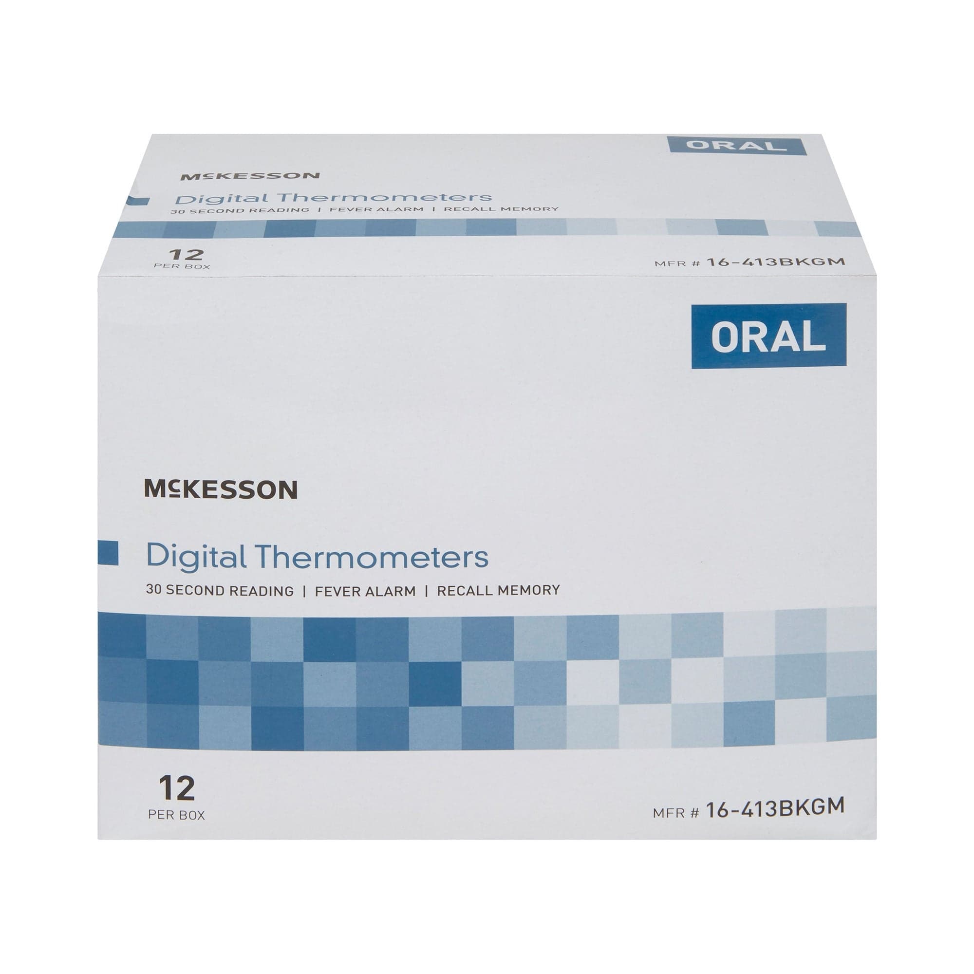 McKesson Hand-held Oral Probe Digital Thermometer, 30 Second - Image 3