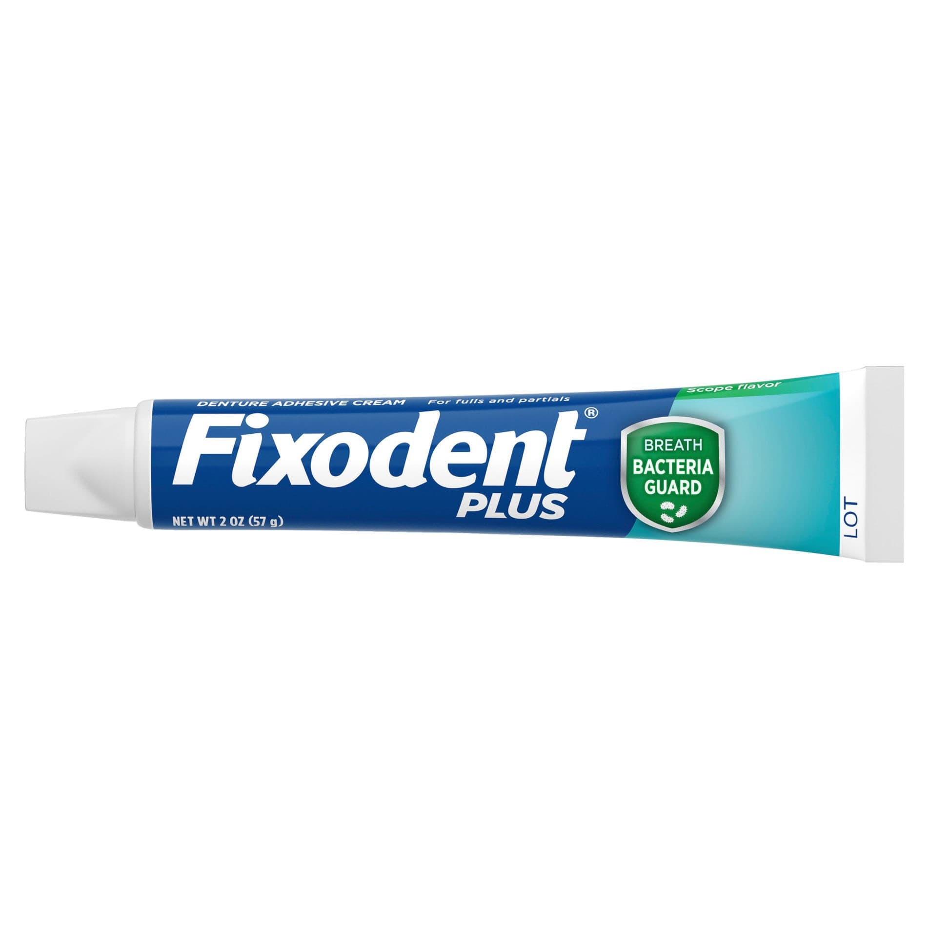 Fixodent Plus Breath Bacteria Guard Adhesive Cream, 2 oz - Each - Image 1