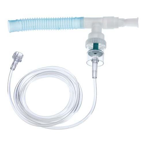 Micro Mist Nebulizer Kit with Reservoir Tube, 7 ft Star Lumen Oxygen Supply Tubing & Uni. Connector - Each - Image 1