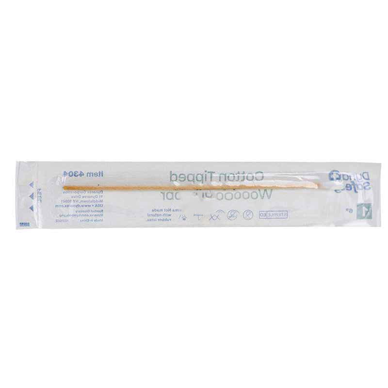 Dynarex Cotton Tipped Applicator with Wood Shaft, 6 Inch - Image 3