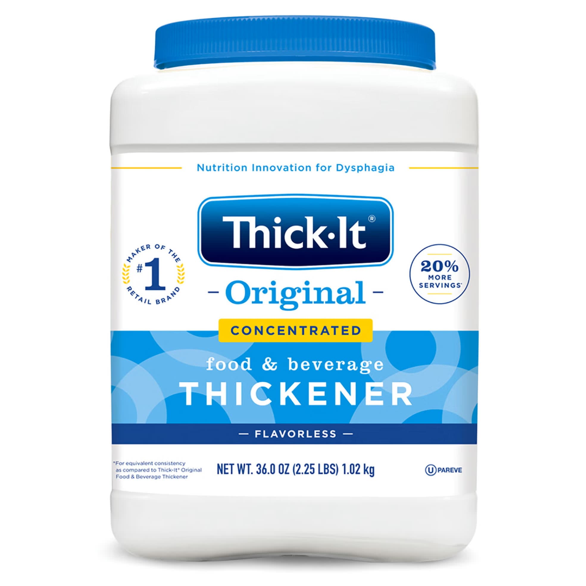 Thick-It Original Concentrated Food and Beverage Thickener, 36 oz - Case of 6 - Image 1