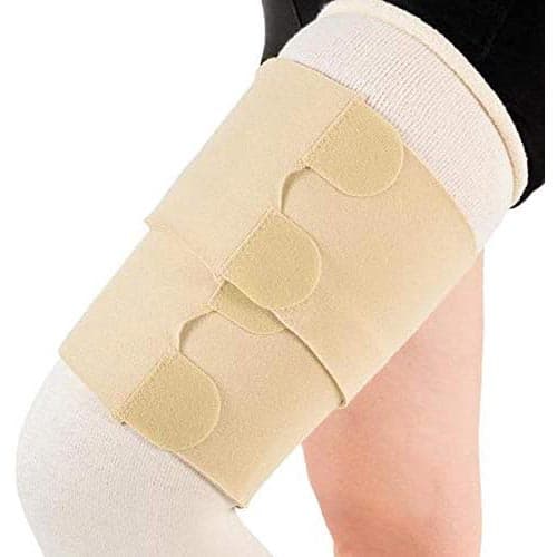 Jobst FarrowWrap Strong Compression Thighpiece, Tall, Large, Tan - Image 1
