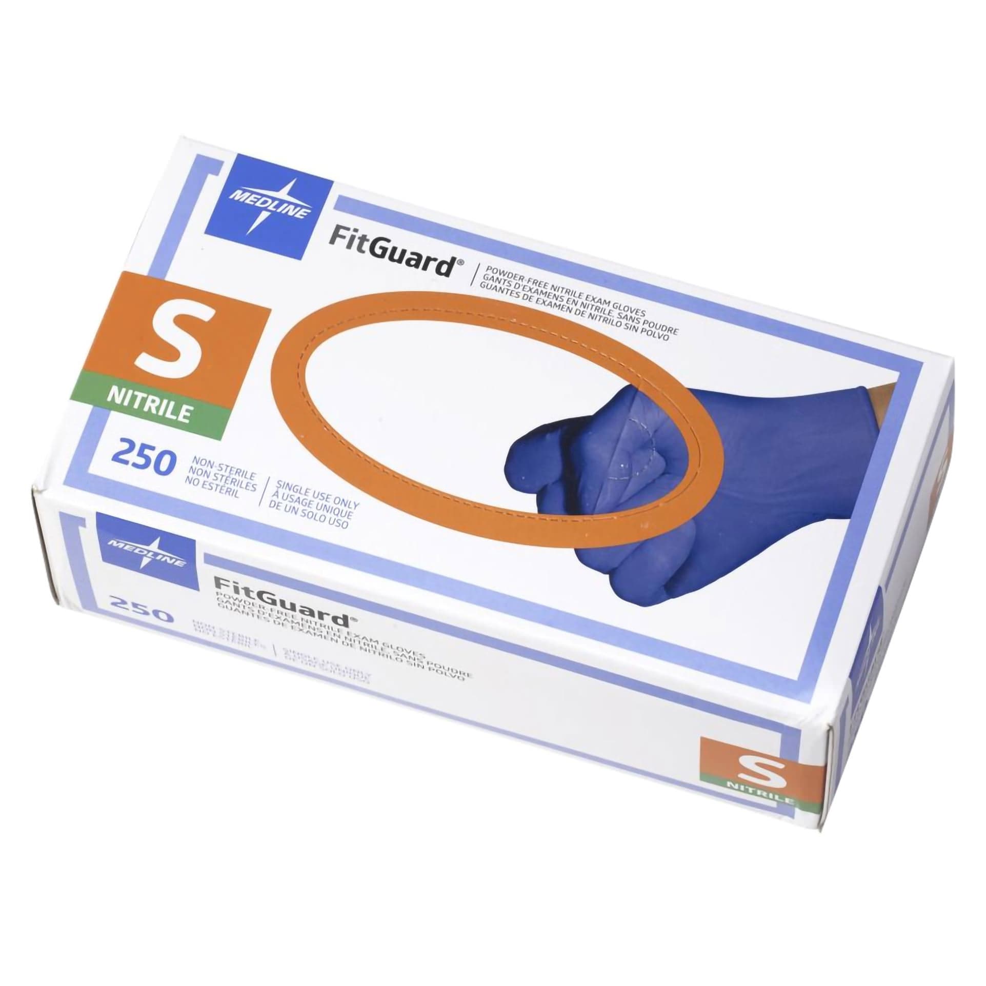 Medline FitGuard ES Select Nitrile Exam Gloves - Image 1