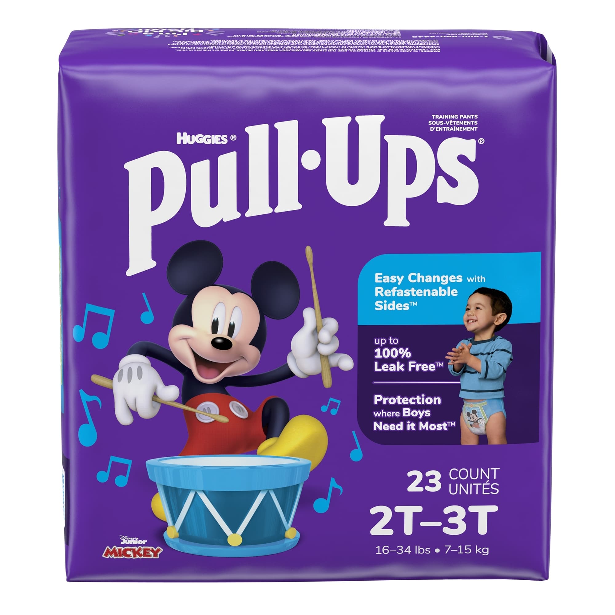 Pull-Ups Potty Training Pants For Boys, 2T-3T - Case of 92 - Image 3