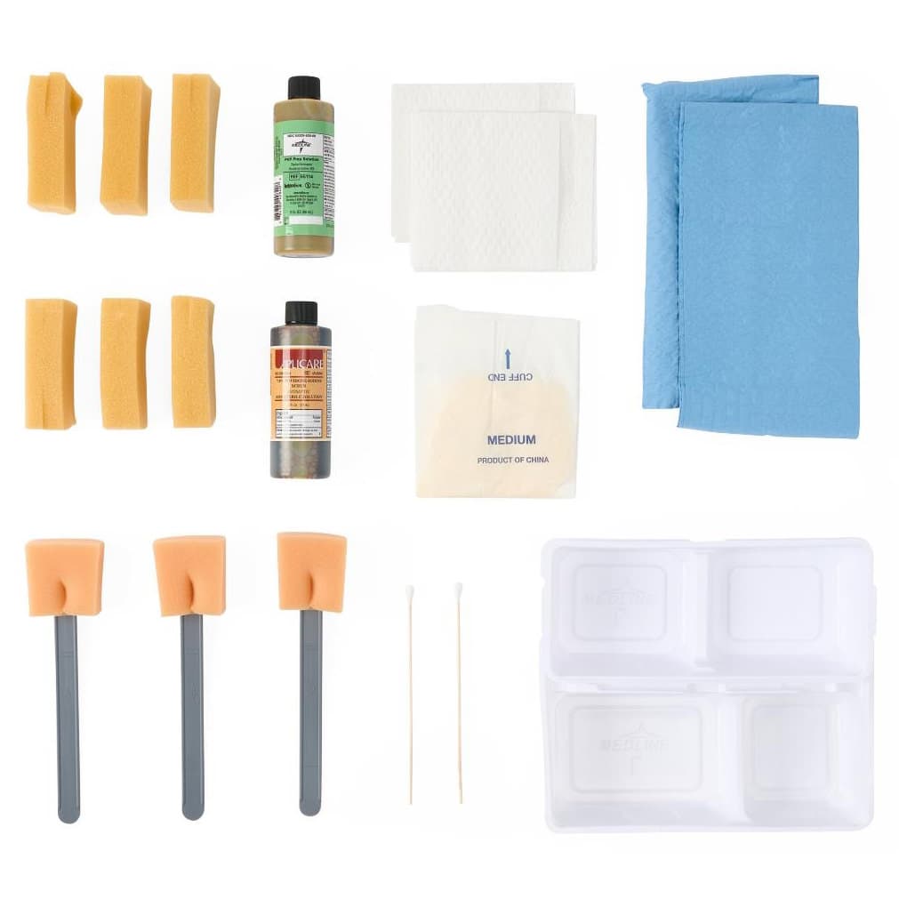 Premium Wet Skin Scrub Tray with PVP - Each - Image 1