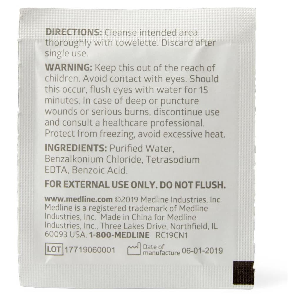 Medline Premoistened Cleansing Towellete - Image 2