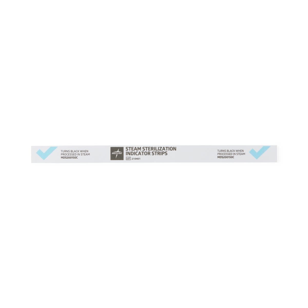 Medline Class 4 Steam Indicator Strips, 8 Inch - Box of 250 - Image 1