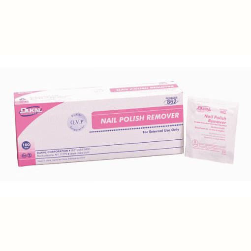 Dukal Nail Polish Remover - Box of 100 - Image 1