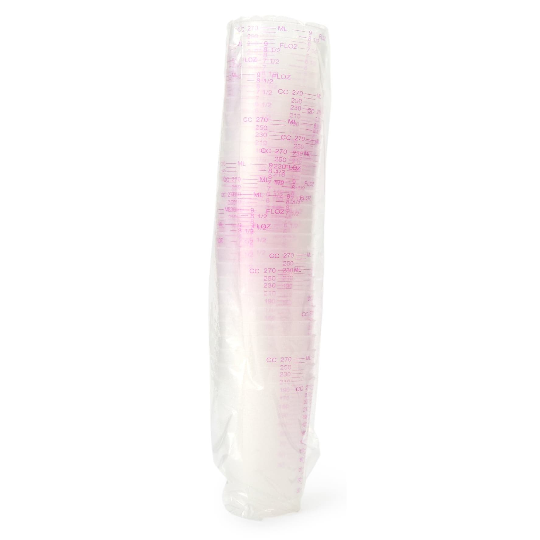Medegen Graduated Drinking Cup Translucent Graduated Without Handle Cold - Image 2