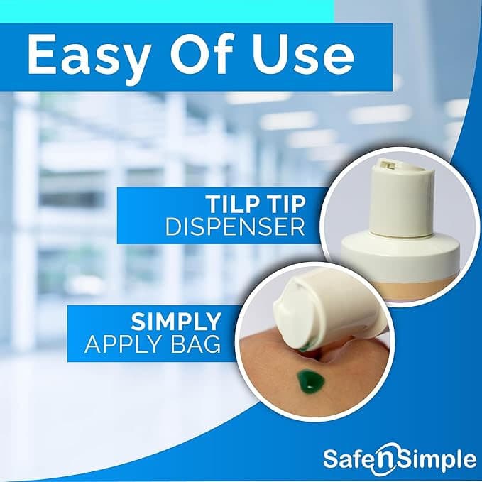 Safe n' Simple Blue Ostomy Pouch Deodorant - Image 6