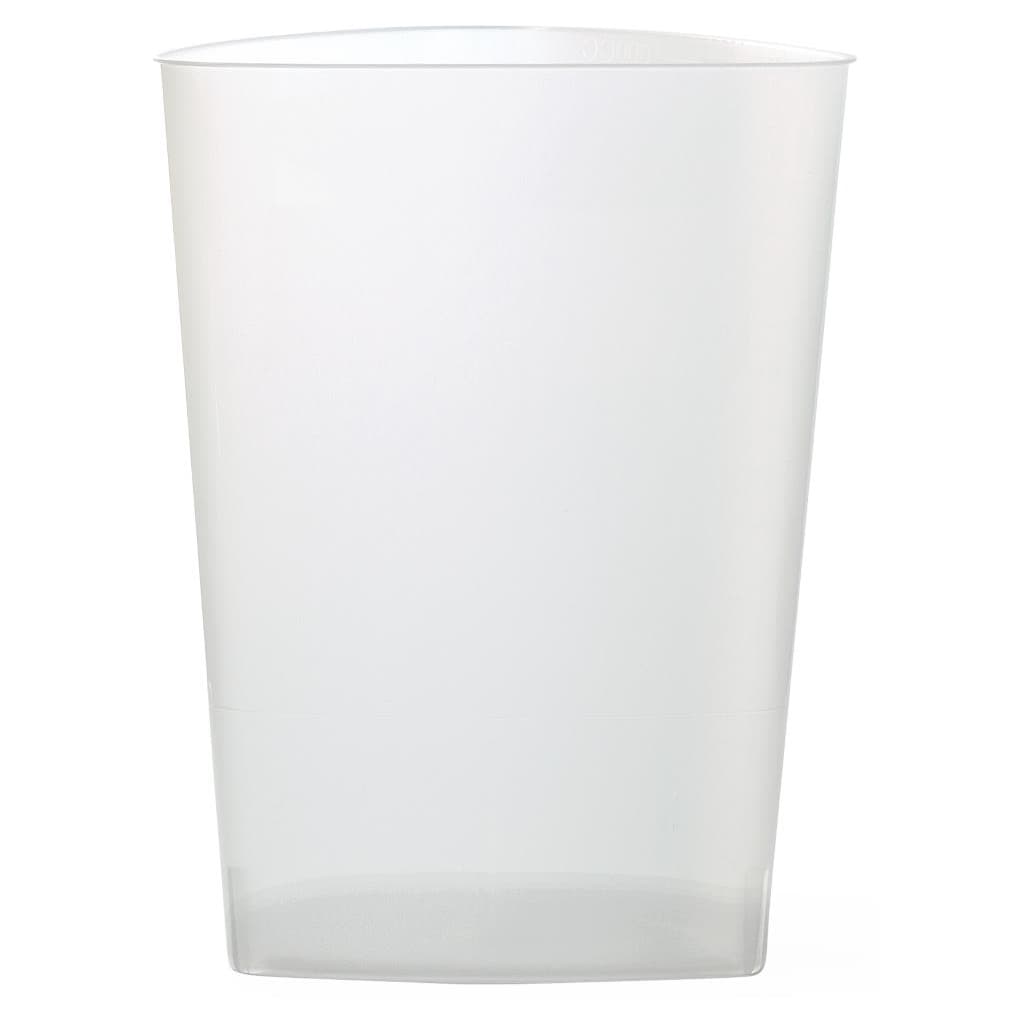 Medline Intake-Outtake Triangular Container, 32 oz, Graduated, Translucent - Image 2
