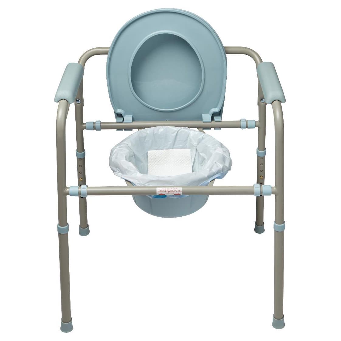 Medline Commode Liners with Absorbent Pad - Case of 6 - Image 1