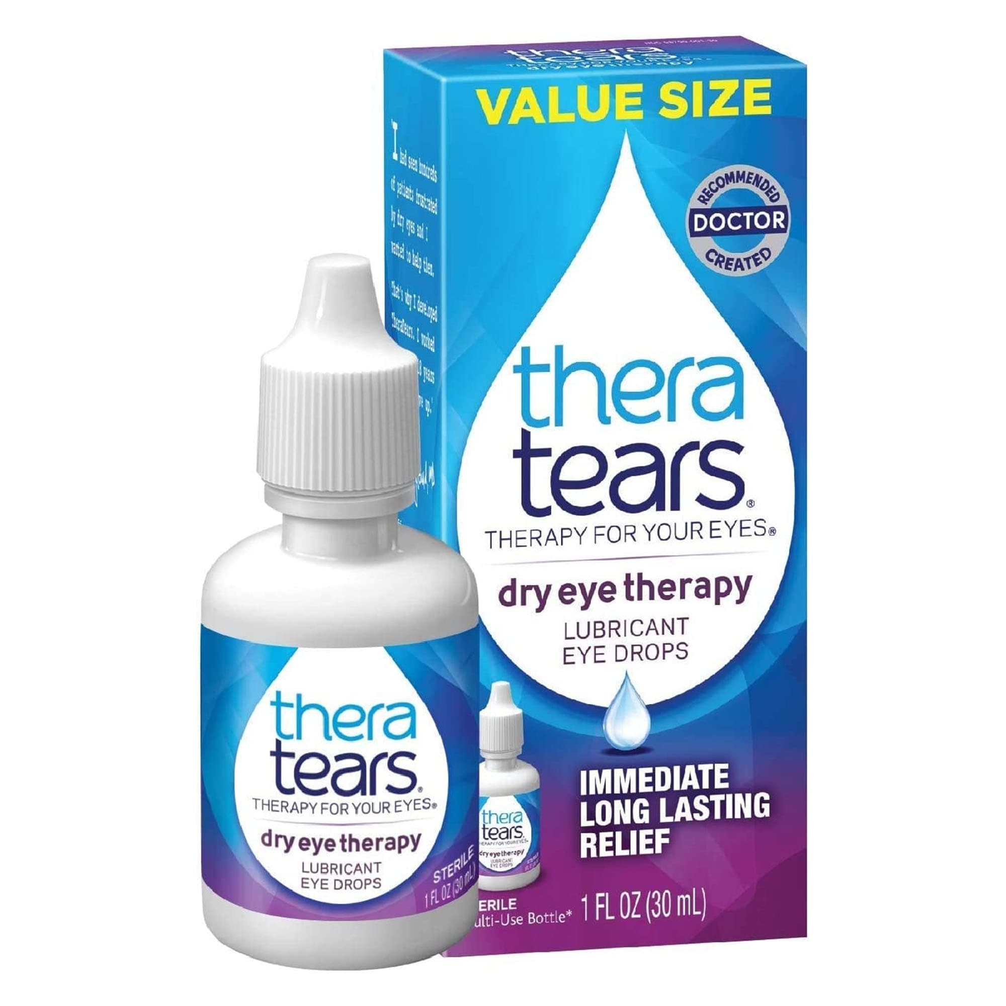 TheraTears Dry Eye Therapy Lubricant Eye Drops - Image 1
