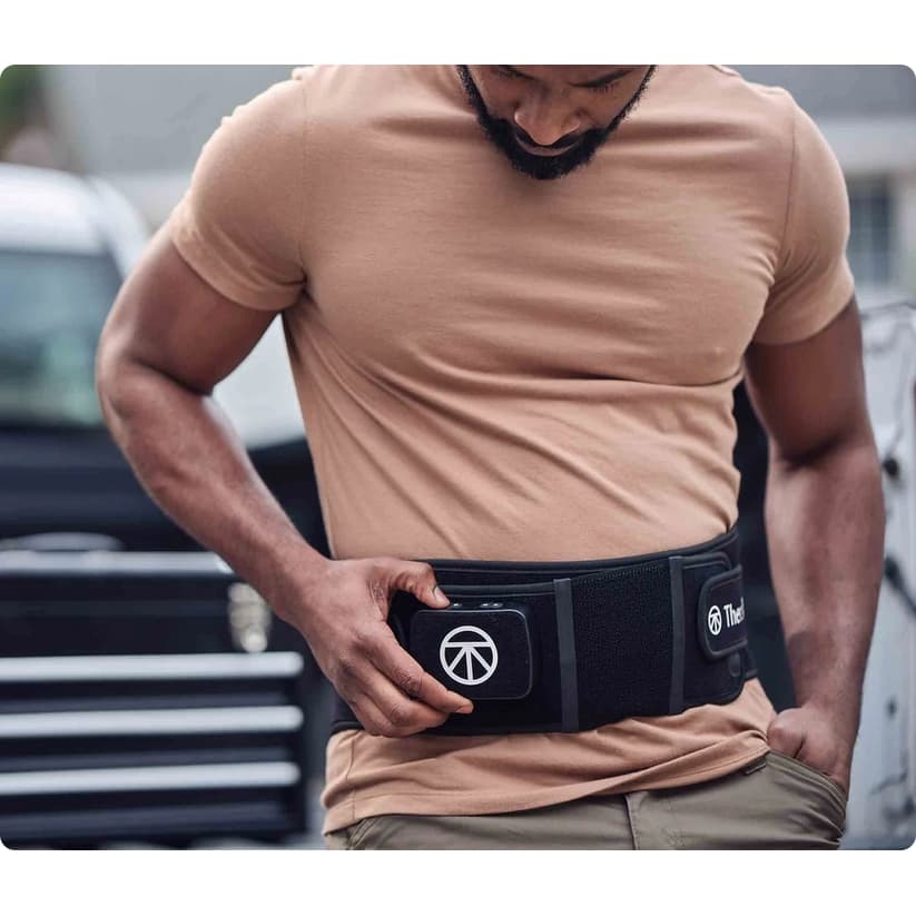 Therabody ThermBack LED Hot Therapy Wrap - Image 2